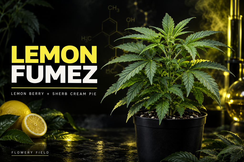 Lemon Fumez Cannabis-Steckling von Flowery Field
